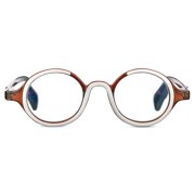 Elton John Pop Specs Reading Glasses - Two Tone Mash Up 2.50, Circle Frame