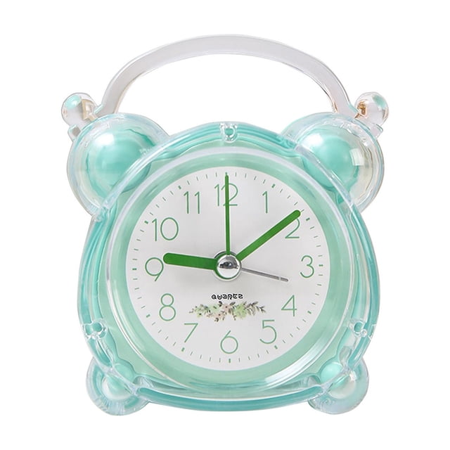 Student Alarm Clock with Bedside and Desk Functionality, Clear Ringtones, and Quiet Operation Portable Design for Dorm Rooms, Includes Multiple Features for Time Management and Study Efficiency