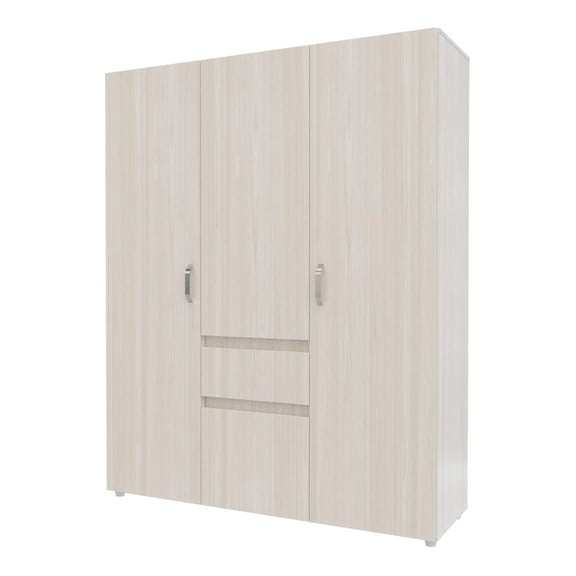 Ropero Armario Mary Niebla 160x200x50 Closet MDP