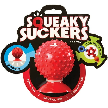 Generic Squeaky Suckers Ball With 1 Sucker - Walmart.com