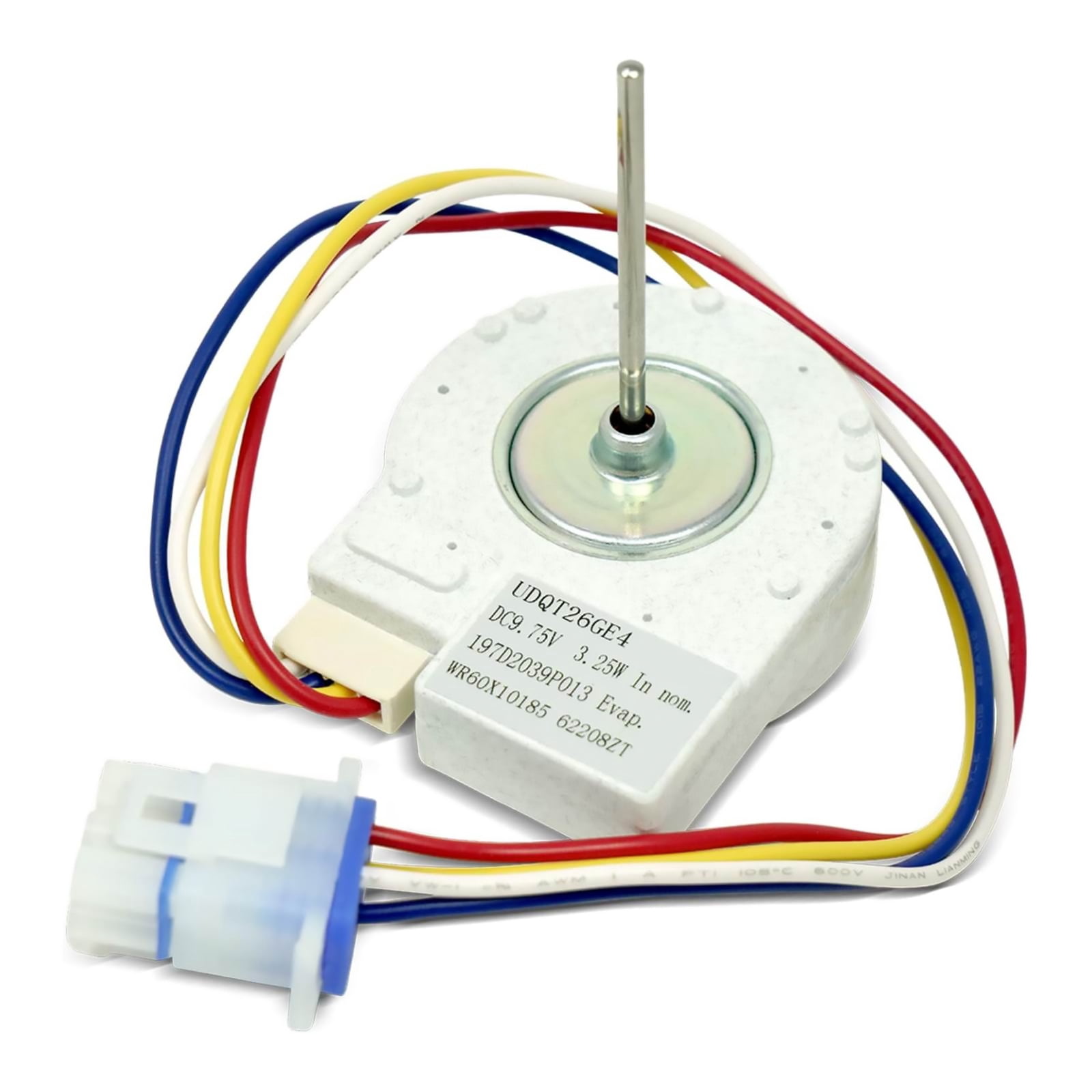 WR60X10185 Evaporator Fan Motor UDQT26GE4 for GE Refrigerator WR23X10353 Replace TAPDRA Spare Part