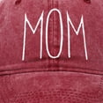 thumbnail image 3 of fenteer Mom Embroidered Baseball Hat Gift Adjustable Women Baseball Cap for, 3 of 8
