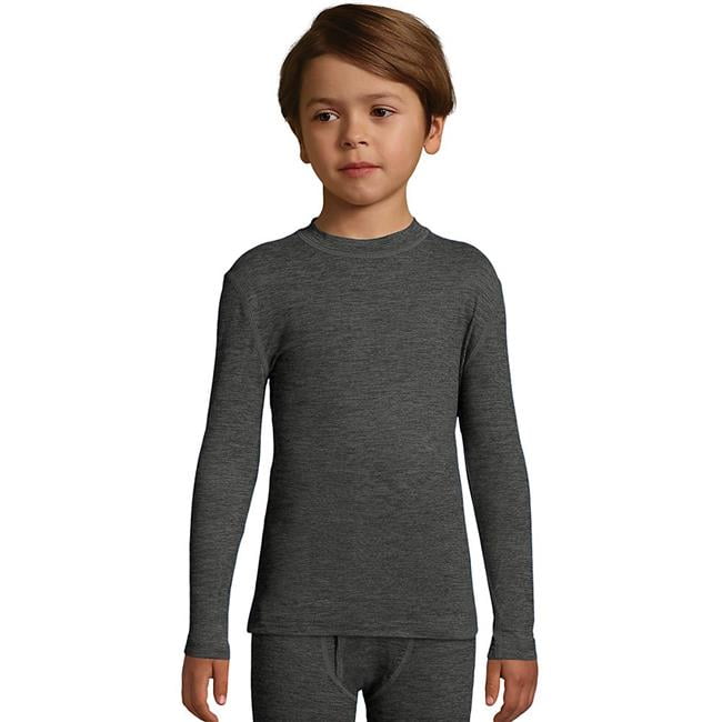 FreshIQ Hanes Boys Space Dye Thermal Pant with X-Temp Technology