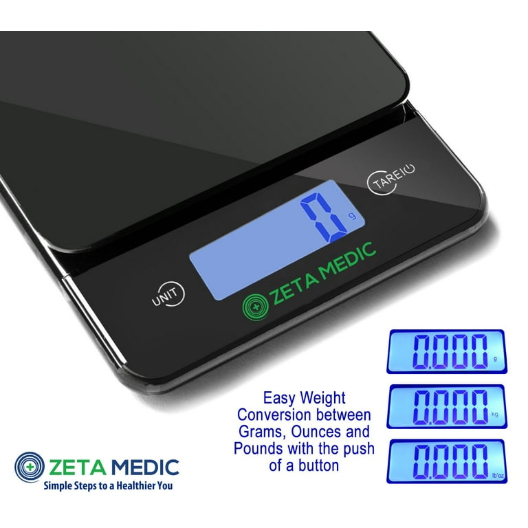 Digital Kitchen and Food Scale - Cooking and Portion Control With Precision  Made Easy - Up to 11lb/5kg - Slim Design, Large Stainless Steel Platform