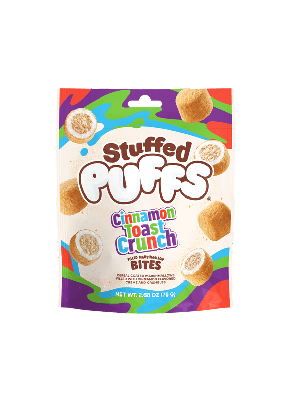 Stuffed Puffs Marshmallows in Baking Ingredients