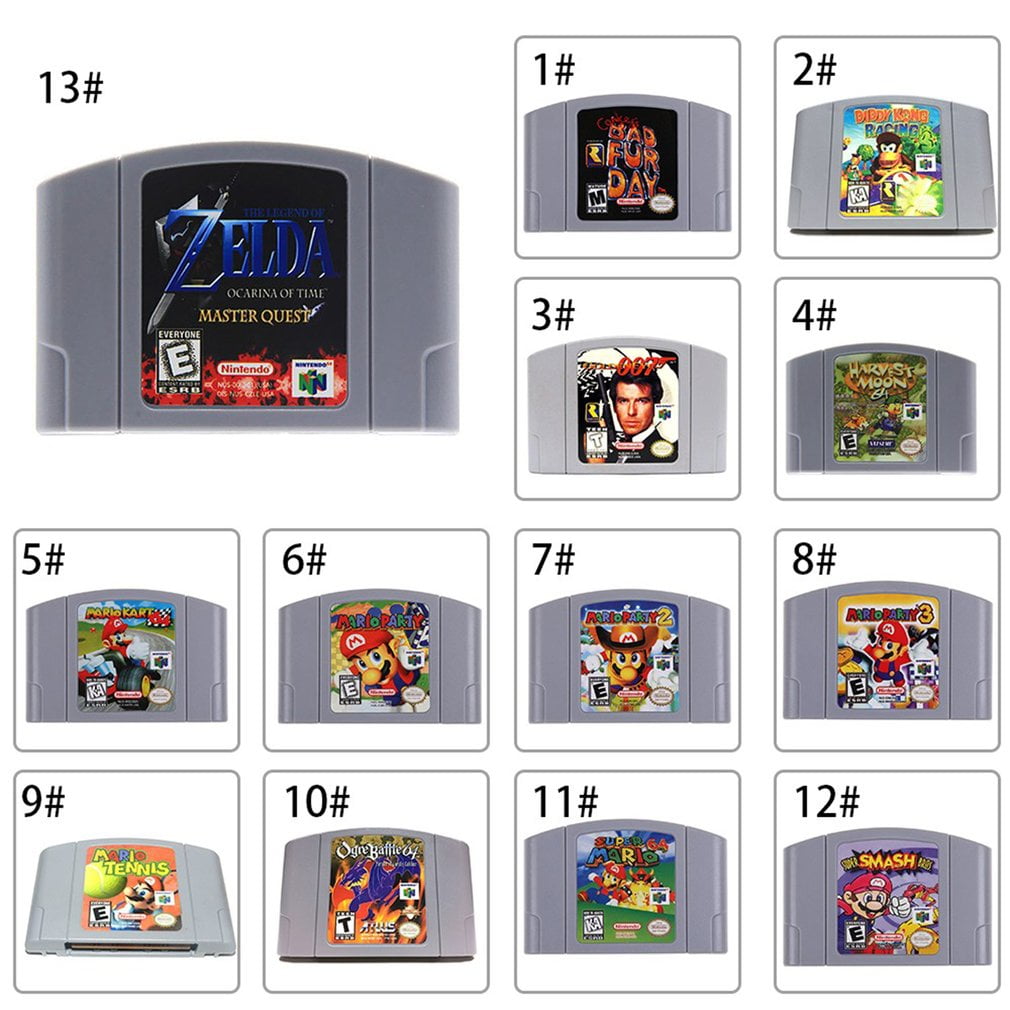 nintendo 64 preloaded games