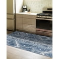 thumbnail image 4 of Unique Loom Portland Collection Area Rug - Orford (2' 2" x 12' Runner Blue Gray/Gray), 4 of 10