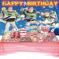 thumbnail image 3 of Buzz Lightyear Party Supplies for Photography Taspestry Birthday Decorations Post Backdrop Banner Background, 3 of 6