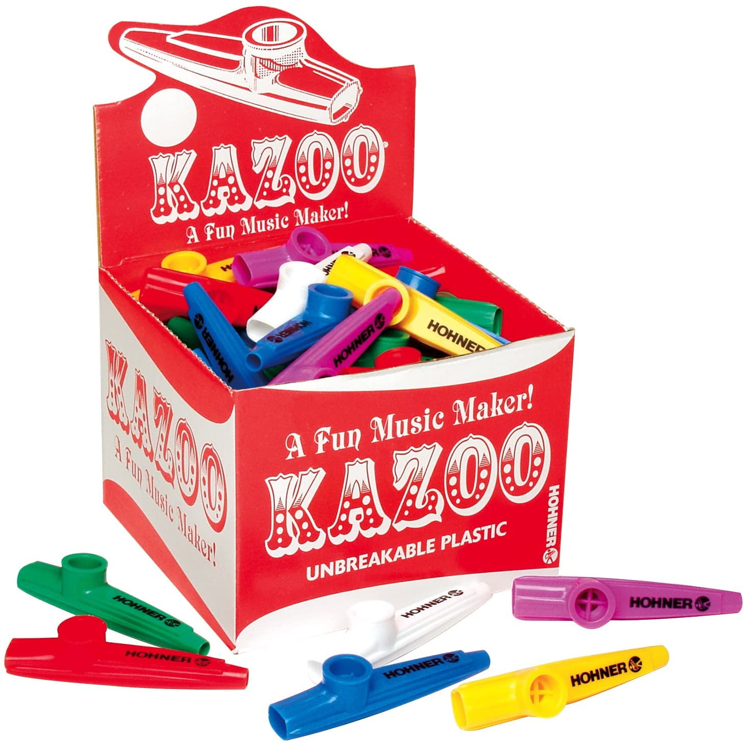 Hohner Inc, USA KC 50 Kazoos, Assorted Colors, 50 Pack Walmart Canada