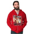 thumbnail image 4 of Street Fighter Rise and Grind Ryu Zip Hoodie Sweatshirt Men Brisco Brands X, 4 of 6