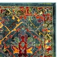 thumbnail image 5 of SAFAVIEH Cherokee Collection CHR914B Blue / Red Rug, 5 of 7