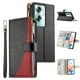 thumbnail image 2 of Funda cartera GANGXUN para OPPO A79 5G , cuero PU con tarjetero, cremallera, correa de mano, soporte y protección 571°, 2 of 6