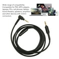 thumbnail image 3 of Cable De Auxiliar Para Auriculares WH-1000XM5 De Repuesto Compatible Con Auriculares Inalámbricos WH 1000XM5 WH 1000XM4 WH 1000XM3 WH 1000XM2 1,5 M, Negro, 3 of 8