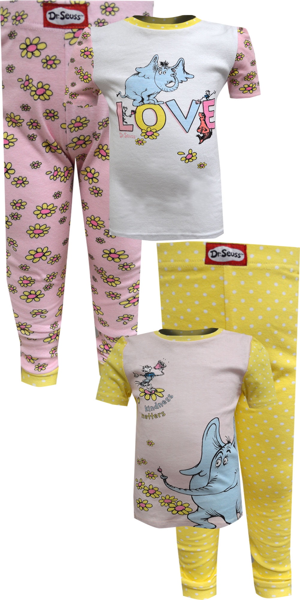 Dr seuss pajamas girls sale