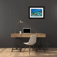 thumbnail image 3 of Wall, David 24x17 Black Ornate Wood Framed with Double Matting Museum Art Print Titled - Koromiri Island-Muri Lagoon-Rarotonga-Cook Islands-South Pacific, 3 of 4