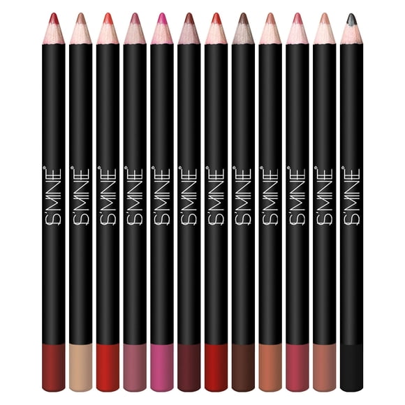 Set de delineadores de labios IS'MINE mate de 12 colores altamente pigmentados