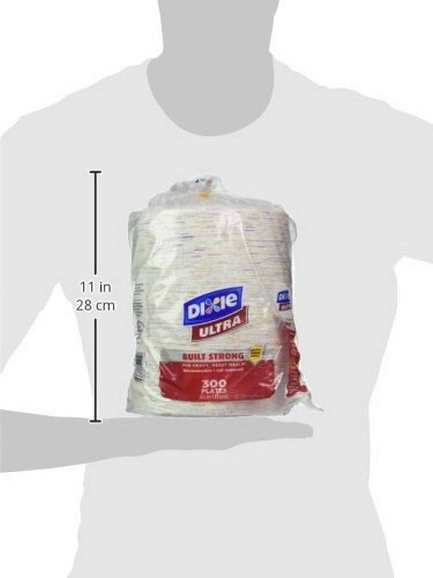 Dixie Ultra Paper Plate, 6-7/8 Inch, 300 Count