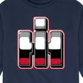 thumbnail image 3 of International Harvester - Chrome Logo - Youth Long Sleeve Graphic T-Shirt, 3 of 6