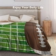 thumbnail image 5 of Yibo Hockey Blanket Hockey Gifts for Boys Sports Games Blanket Gifts for Hockey Player Plush Blanket for Couch Bed Sofa, 5 of 6