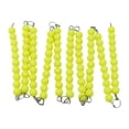 thumbnail image 4 of 2 X 10 Piezas De Cadenas De Cuentas Montessori, Juguete De Conteo Montessori Para Niños De 3 A 5 Años, Regalo Amarillo, 4 of 8