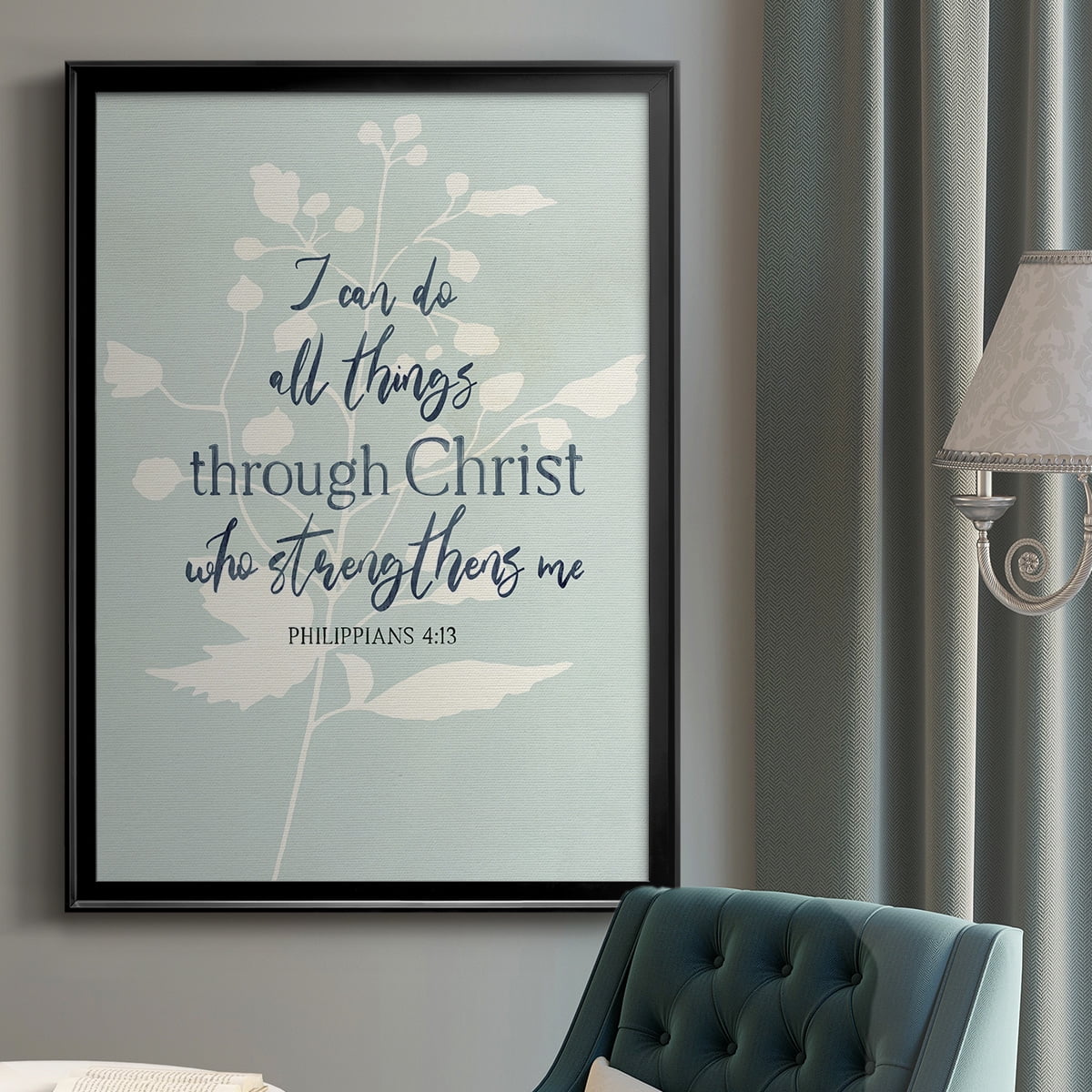 I Can Do All Things Premium Classic Framed Print - Ready to Hang