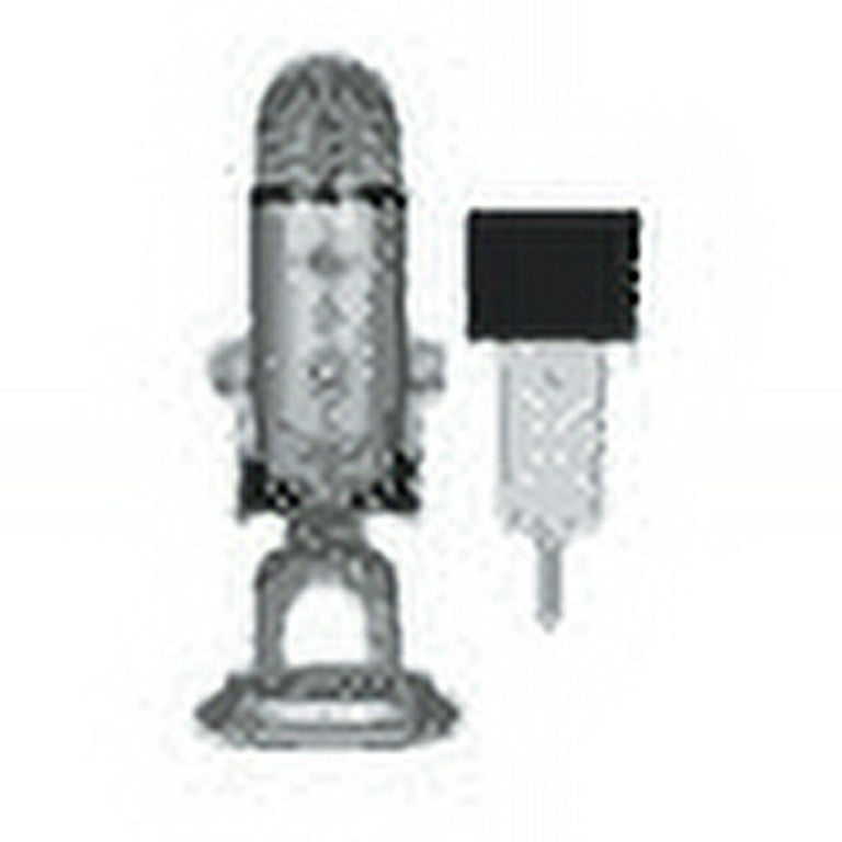 Blue Microphones Yeti USB Microphone (Silver) Bundle with Pop