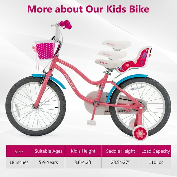 18 inch bike kid size new arrivals