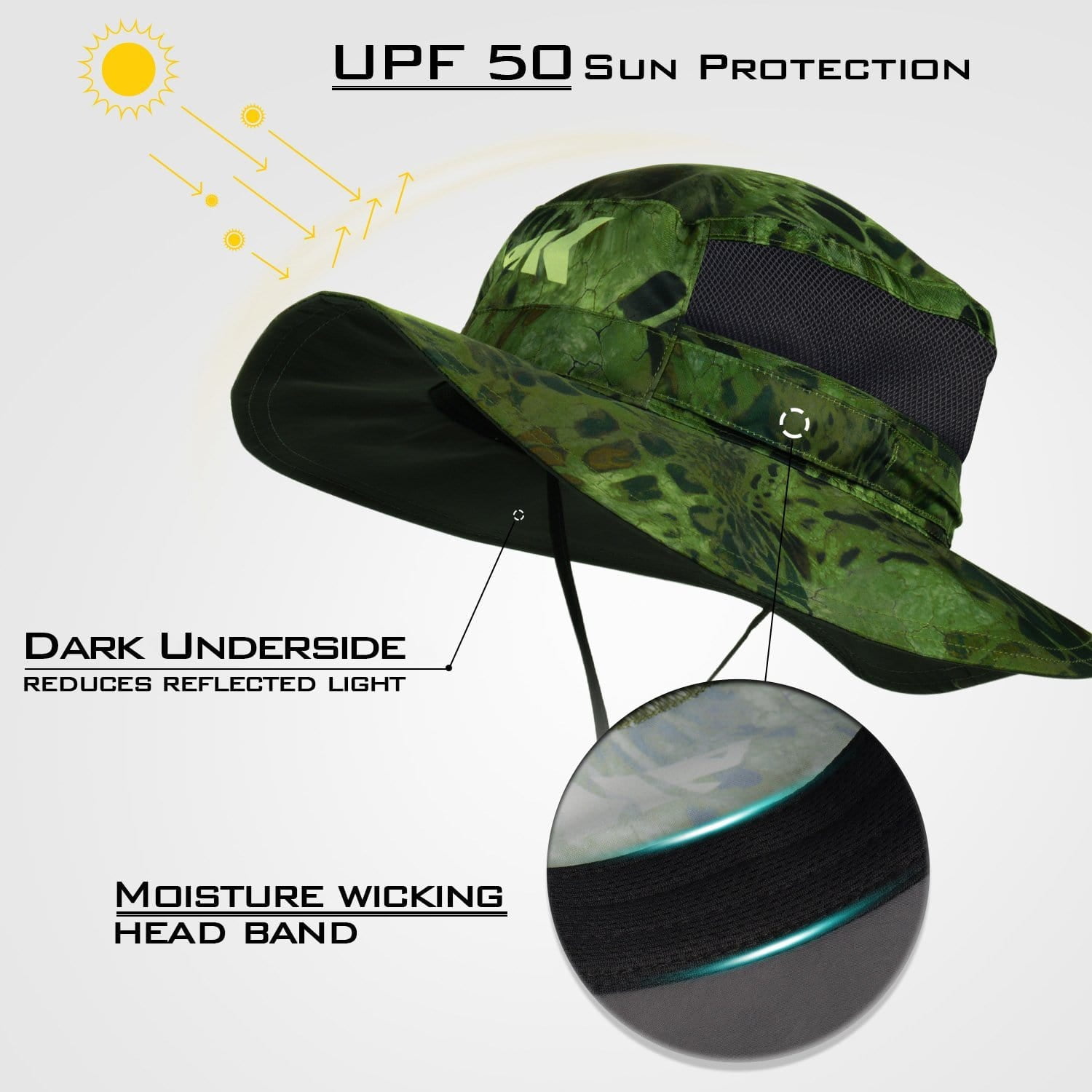 KastKing Sol Armis UPF 50 Boonie Hat - Main Image