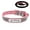 Pink, variant on Beirui Personalized Small Medium Dogs Collar Soft PU Leather Free Engraved NameTag Reflective Adjustable