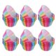 thumbnail image 1 of 600 Uds. Cajas de papel para pasteles Arco Iris para postre boda fiesta cumpleaños Afortunado Sencillez, 1 of 4
