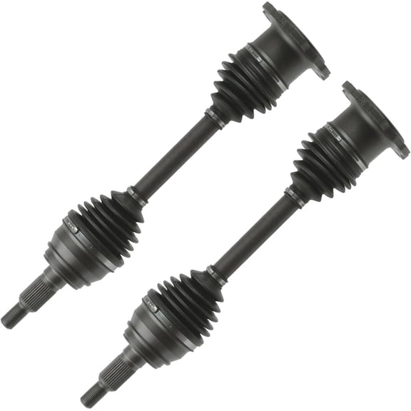 Detroit Axle - 4WD Front CV Axles for GMC Chevy Sierra Silverado Suburban Yukon XL 1500 Tahoe Avalanche Cadillac Escalade ESV EXT [6 Lugs] CV Axle Shafts Assembly Replacement