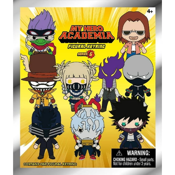 Monogram: My Hero Academia: Villians Series 6 - 3D Foam Bag Clip Blind Bag