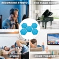 thumbnail image 4 of MasteelfCA 5 Pcs Recording Studio Sound Insulation Board Polyester Fiber Noise Reduction Panel, 4 of 8