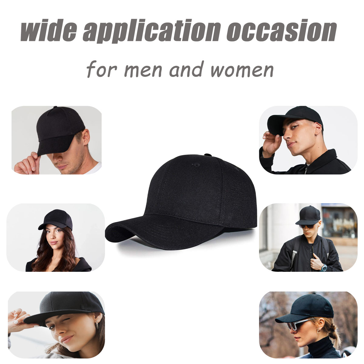 Amerthing Faraday Hat,E.M.F Cap Hat-Baseball Cap 100% Pure Silver Lining to Reduce 5G, 4G, WiFi and RF Exposure