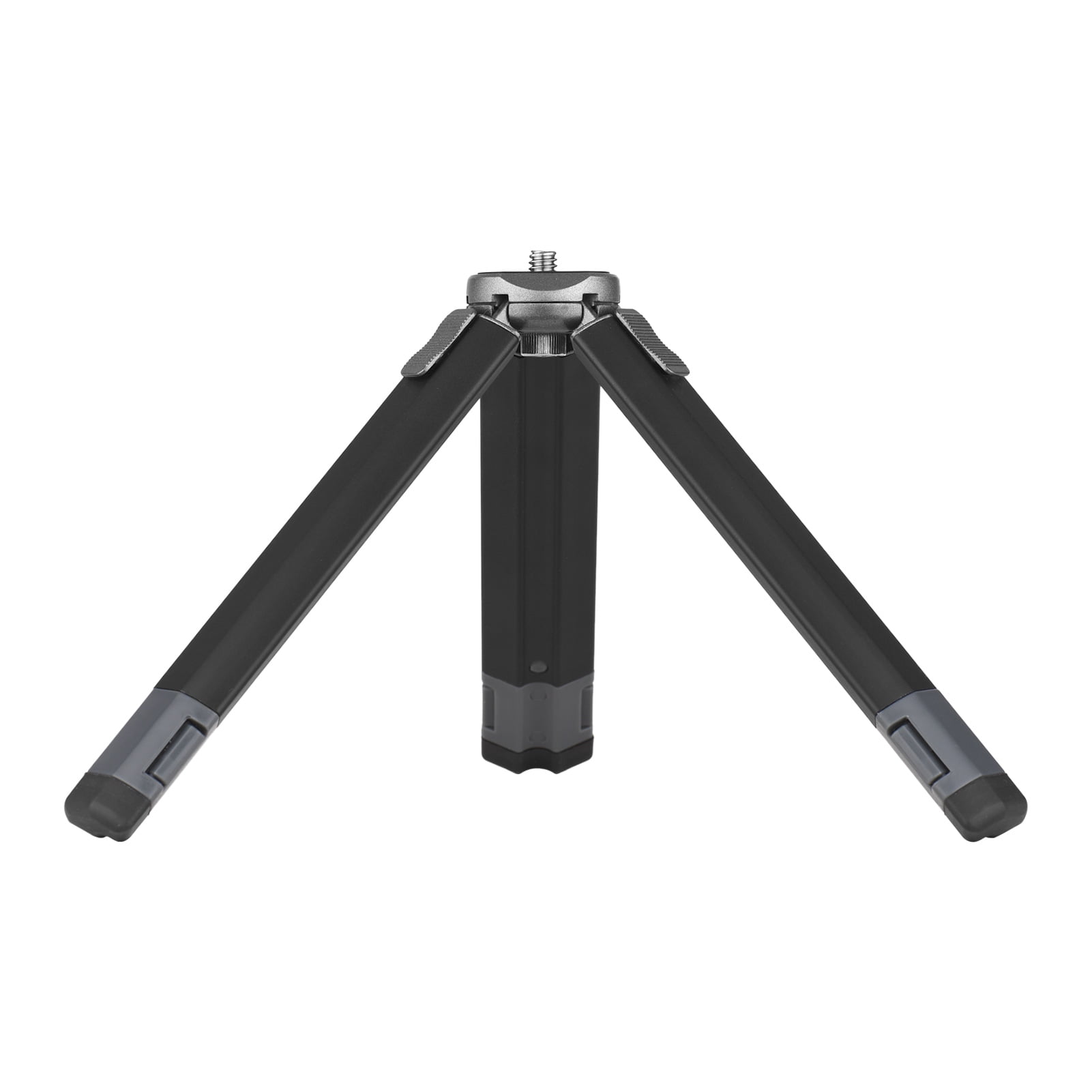 RuleaxAsi Portable Mini Tripod Stabilizer Stable Aluminium Alloy Desktop Tabletop Three-Leg Stand Holder Support Base with 1/4 Inch Screw for GoPro Cameras DSLR Camcorder for Stabilizers of ZHIYUN 