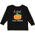 thumbnail image 3 of Inktastic Halloween Cutest Little Pumpkin Boys or Girls Long Sleeve Toddler T-Shirt, 3 of 5