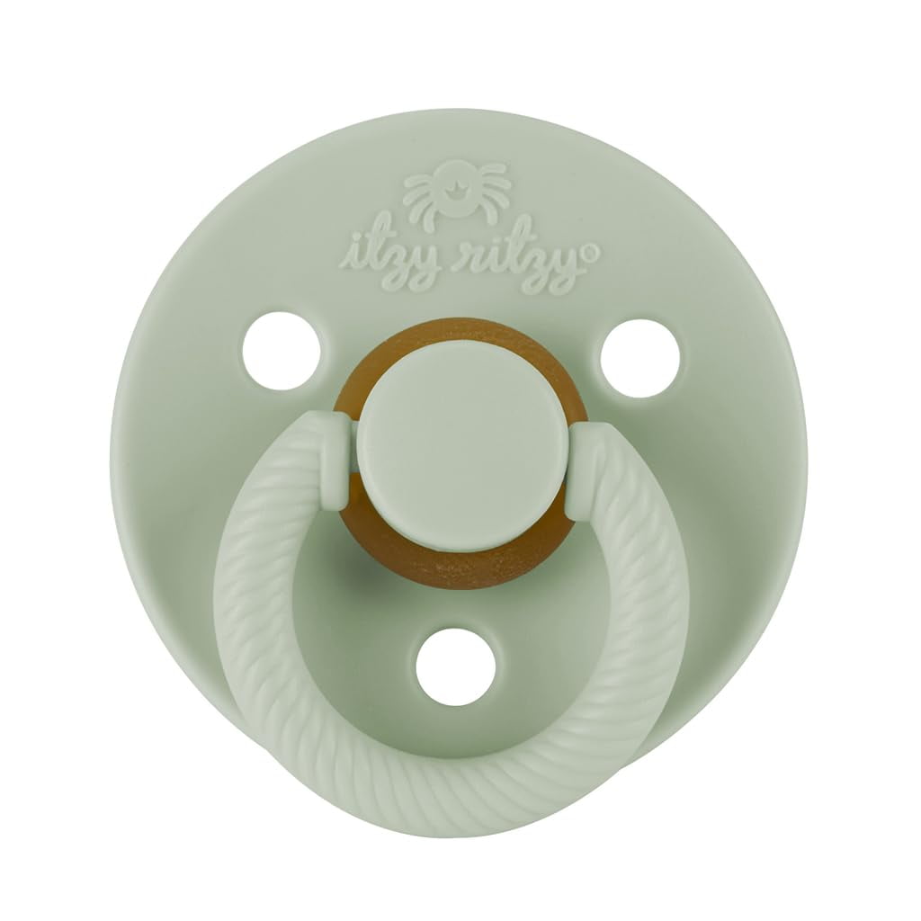 Itzy Soother™ Natural Rubber Pacifiers, Succulent & Agave, 0-6m