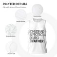 thumbnail image 3 of Honeii Father's Day print basktball shirt for men and women, Unisex basketball jersey for Theme party-X-Large, 3 of 6