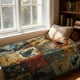 thumbnail image 3 of Herunwer Throw Blanket, Large Double-Sided Print Sherpa Fleece Plush Blanket for Couch, Cat Themed Gift for Women, 3 of 3