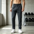 thumbnail image 2 of Clossjun Quick Drying Pants for Men Casual Breathable Lightweight Athletic Pants for Hiking Camping Slim Fit Trousers With Pockets L, 2 of 6