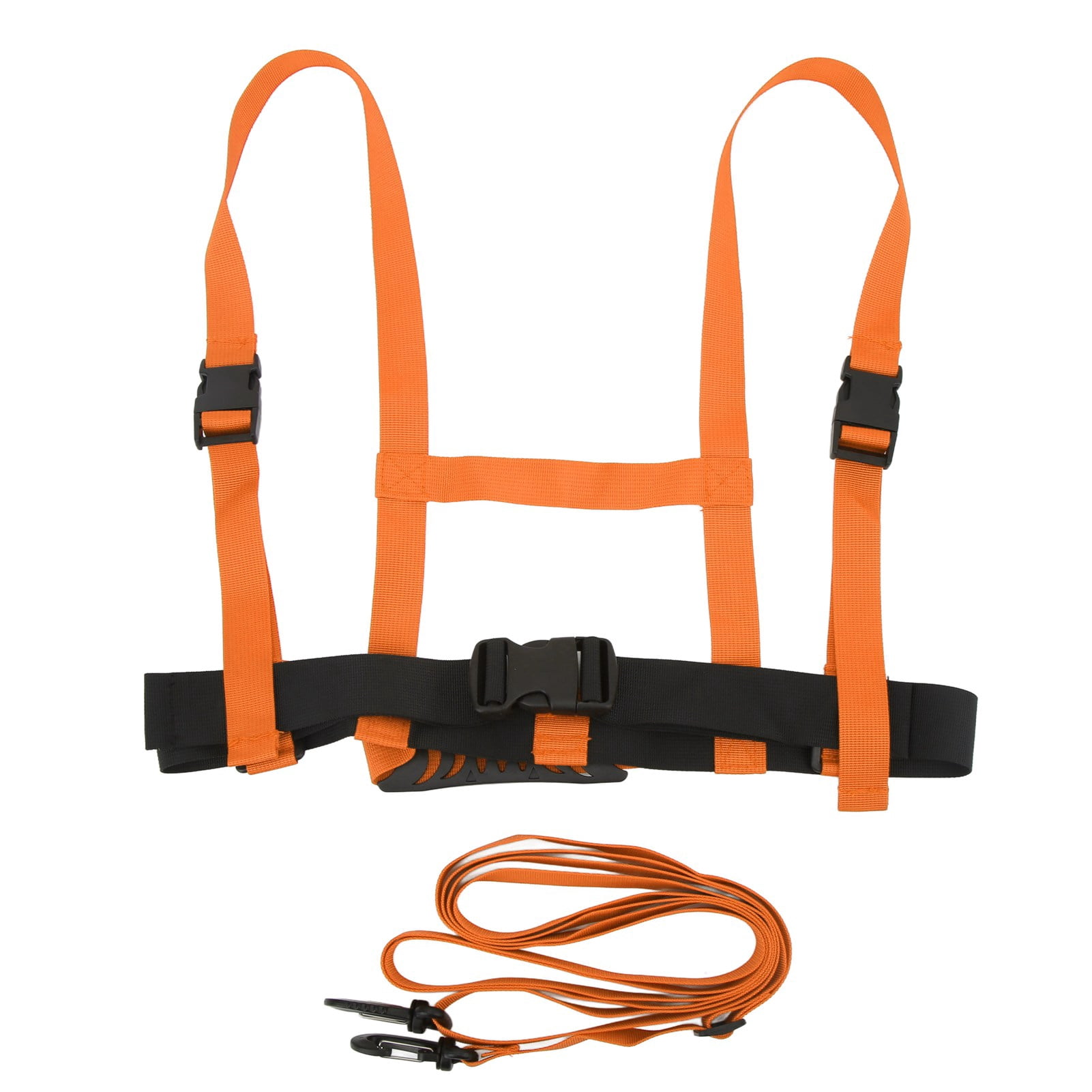 Kids Shoulder Harness, Keep Balance Durable Ski Shoulder Harness Adjustable Leash Speed Control  For Training Black,Red,Orange