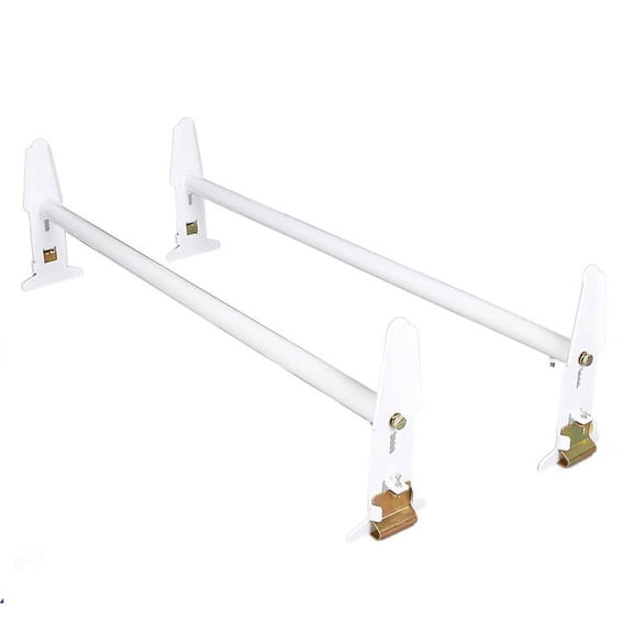 47"-77" Adjustable Van Roof Ladder Rack Upper Fits most full mid size to full size vans with rain gutter HL000189