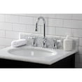 thumbnail image 3 of Kingston Brass KS2981BPL Bel-Air Widespread Bathroom Faucet with Brass Pop-Up, Polished Chrome, 3 of 5