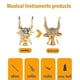 thumbnail image 1 of Guitar Holder Wall Hanger Bull Art Guitar Ukulele Guitar Hanger Wall Holder Stand for Guitar Ukulel, 1 of 5