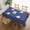7, variant on Rectangle Table Cloth, Clan Forbes Tartan Blue and Green Scottish Plaid Resistant Washable Tablecloth Decorative Table Cover for Dining, Indoor and Outdoor