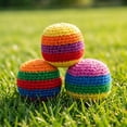 thumbnail image 4 of Dpityserensio Pouf Tricoté Coloré, 4 of 6