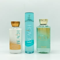 Bath & Body Works At The Beach 8oz Body Lotion, 8oz Fine Fragrance Mist and 10oz Shower Gel 3-Piece Bundle