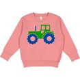 thumbnail image 2 of Inktastic Cute Green Tractor Toddler Sweatshirt, 2 of 4