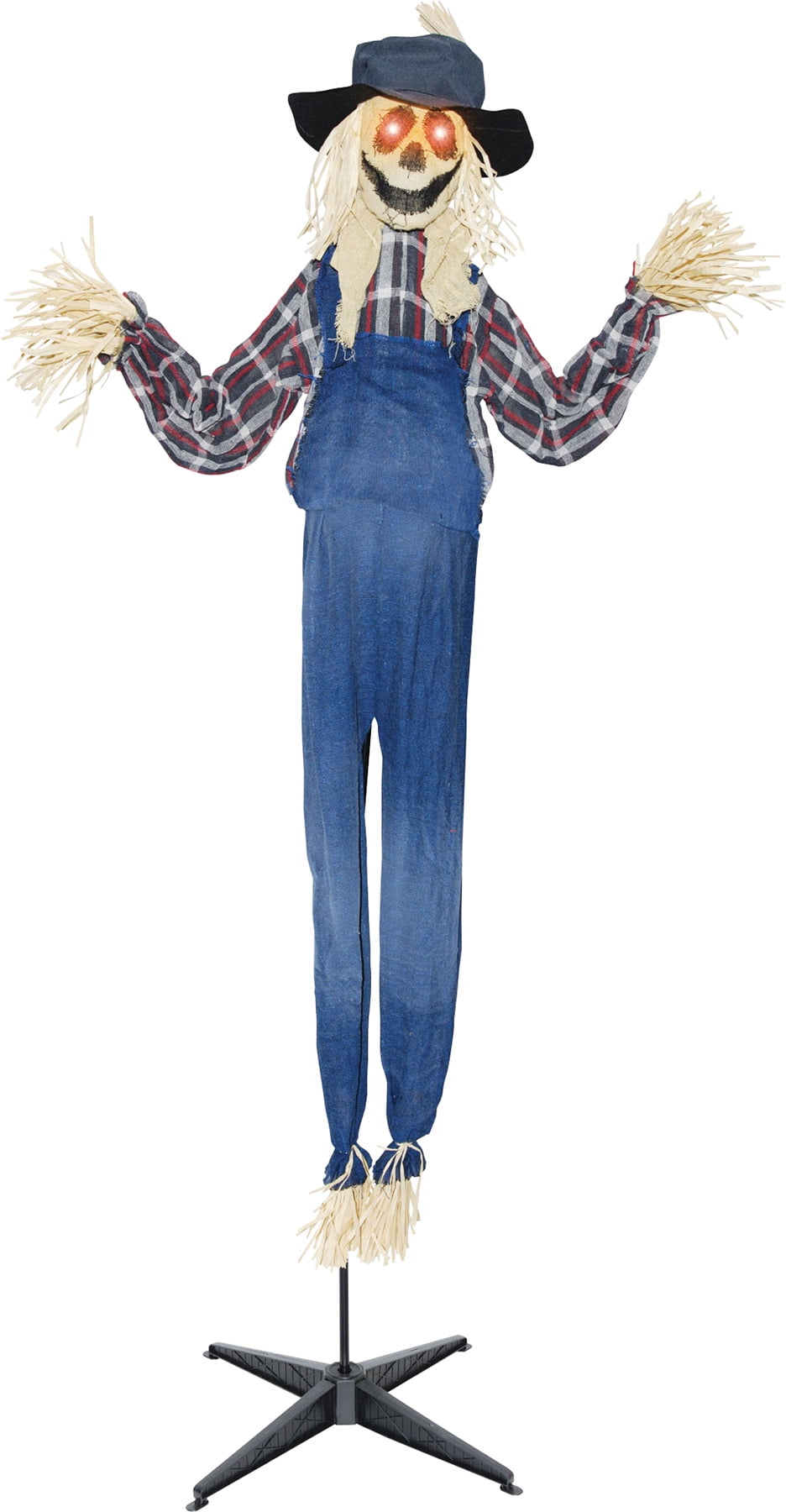 Animated Standing Scarecrow Halloween Prop - Walmart.com - Walmart.com