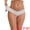 Light Beige, variant on Women's Floral Low Waisted Full Coverage Cotton Briefs M Light Gray